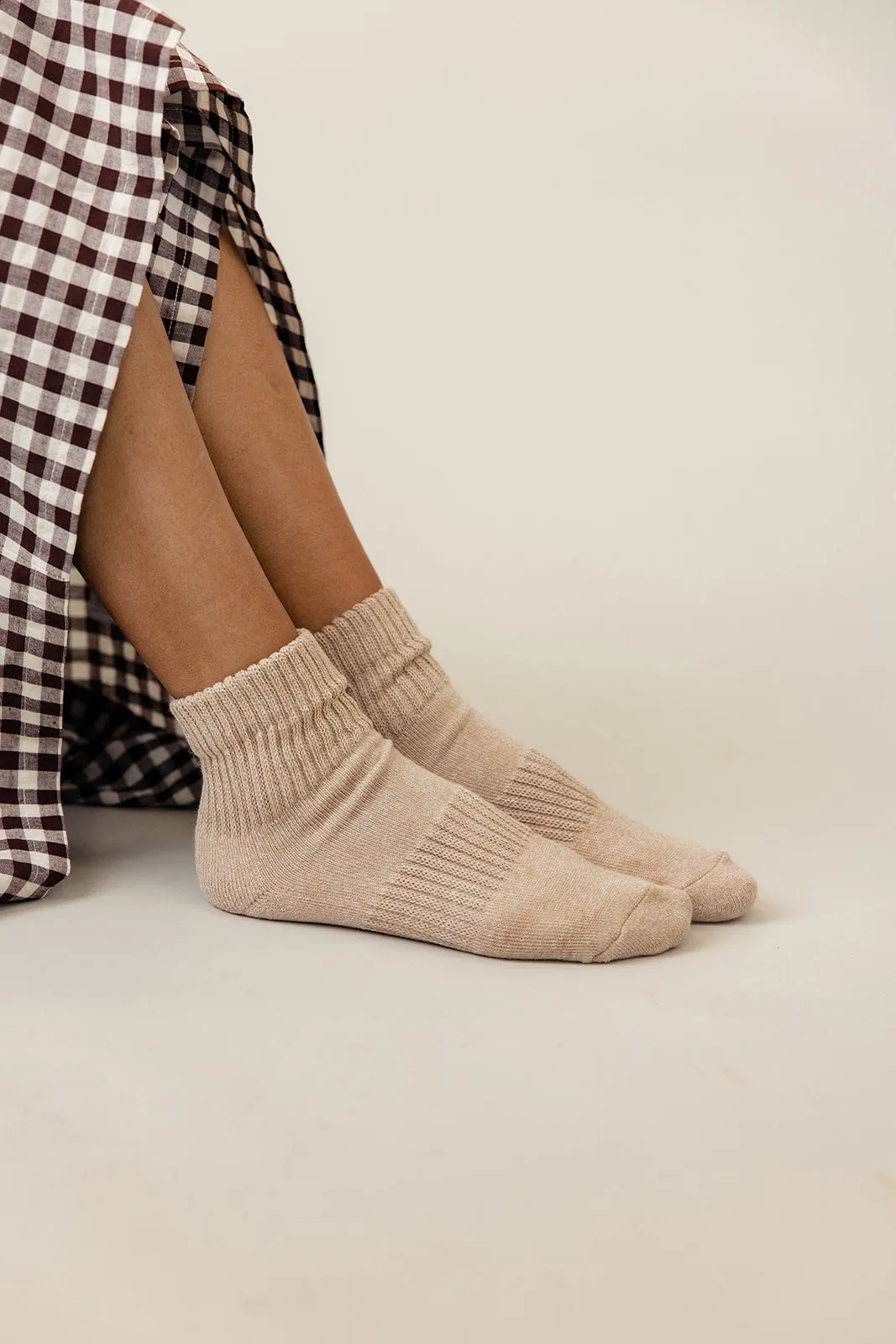 Quinn Classic Ribbed Socks