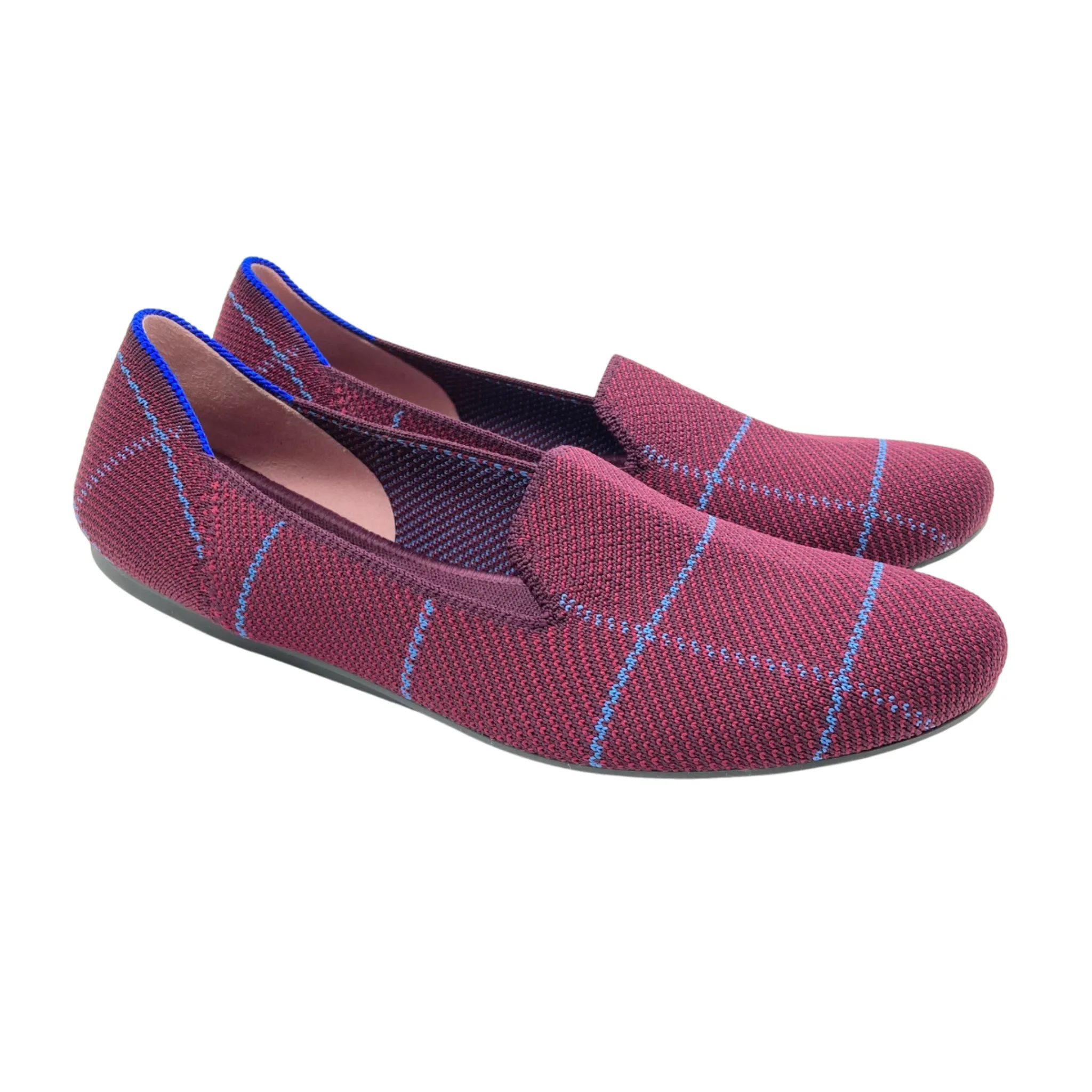 Rothy's Plaid Loafer Flats