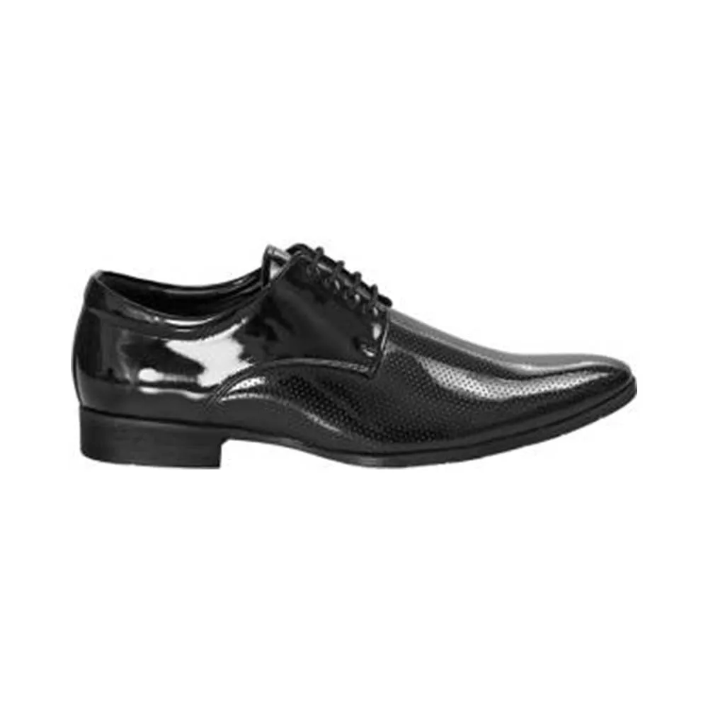 San Frissco Black Formal Derby For Men