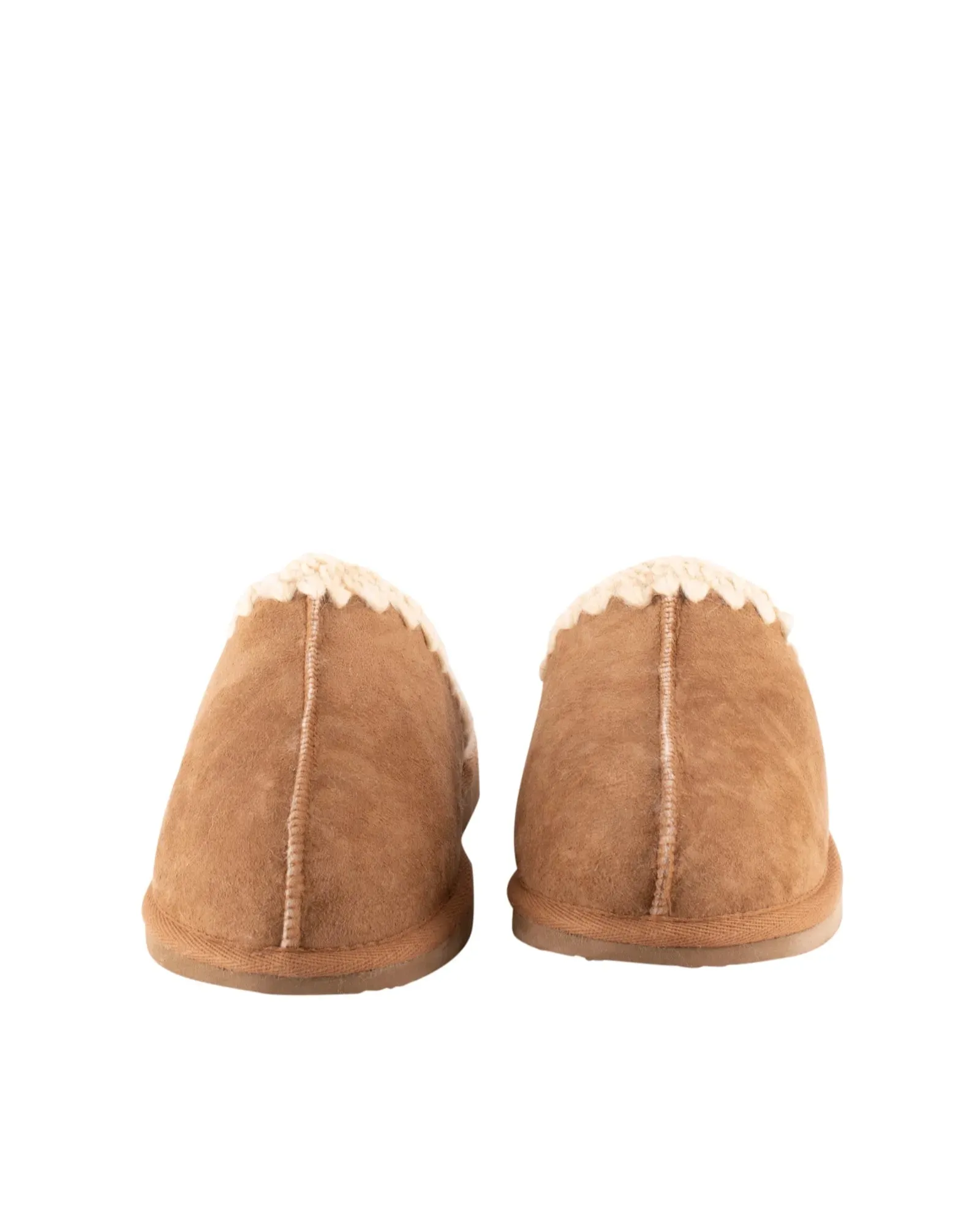 Selina Slippers - Chestnut