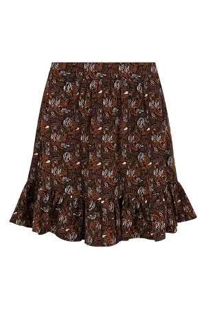 Skirt Mirjam - Oranje Dessin