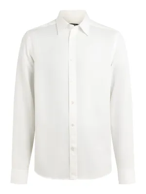 Slim fit Tencel shirt / Cloud White