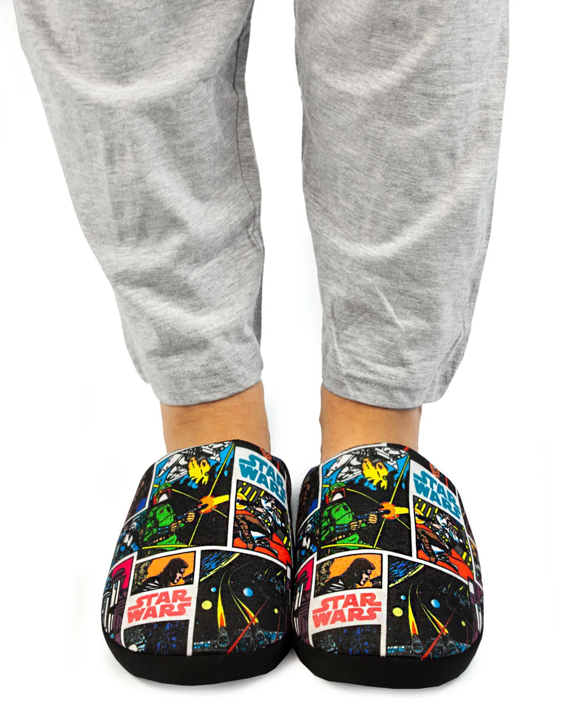 Star Wars Comic All Over Print Men's multi-coloured polyester Slippers