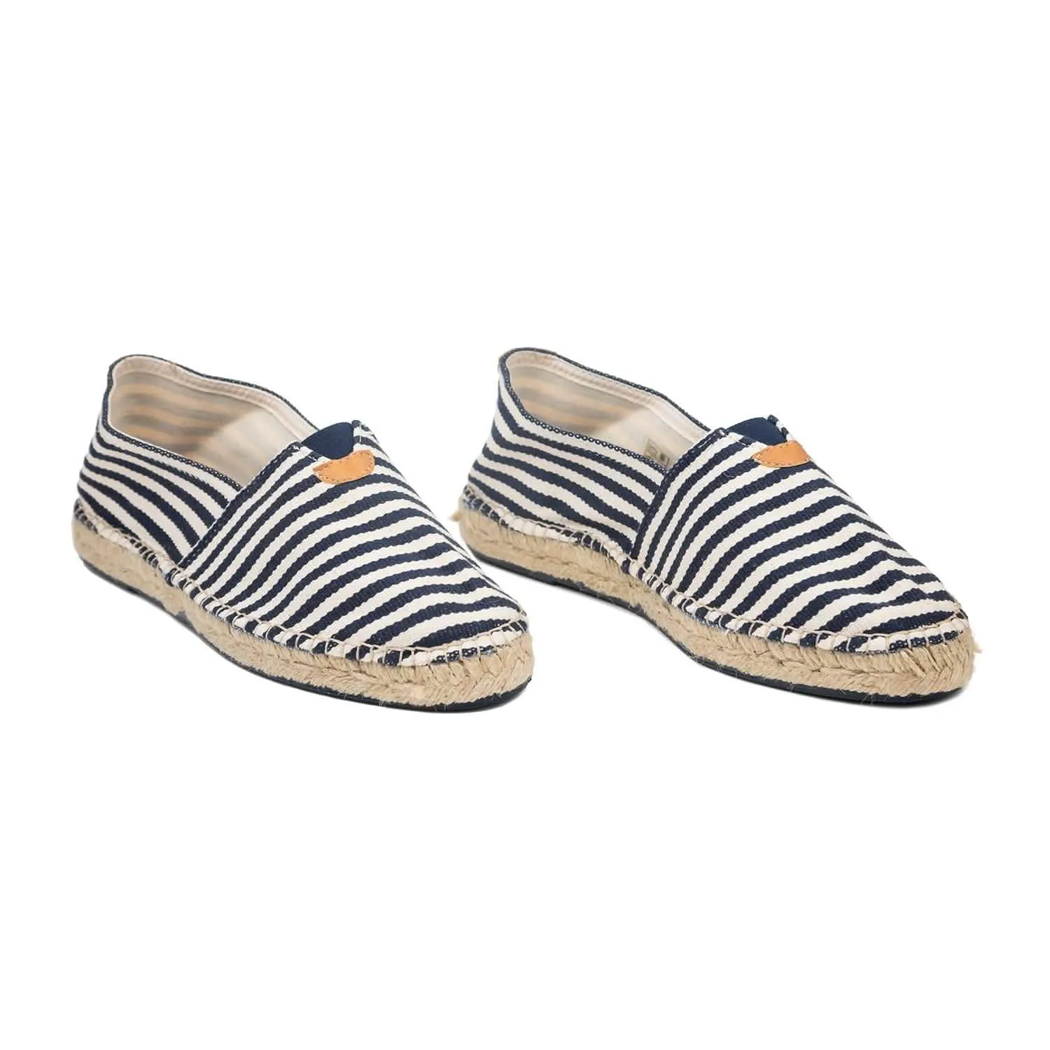 Striped Vegan Espadrilles with Cotton Blend (Unisex) - Blanes-DD