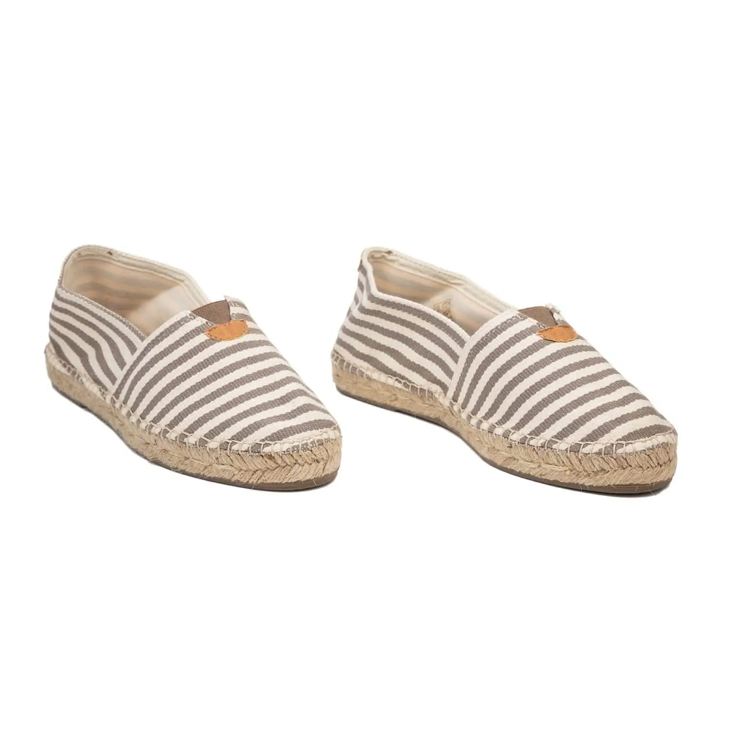 Striped Vegan Espadrilles with Cotton Blend (Unisex) - Blanes-DD