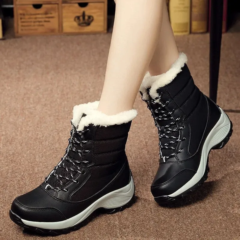 Stylish Warm Winter Snow Boots for Women | Ideal for Winter