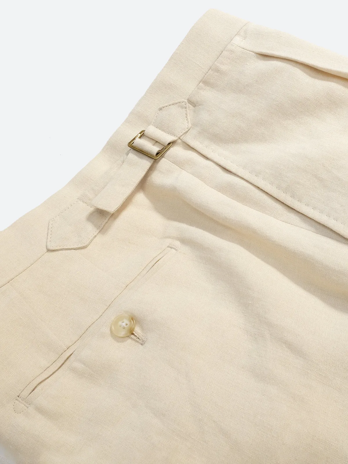 Summer Linen Trouser - Sand