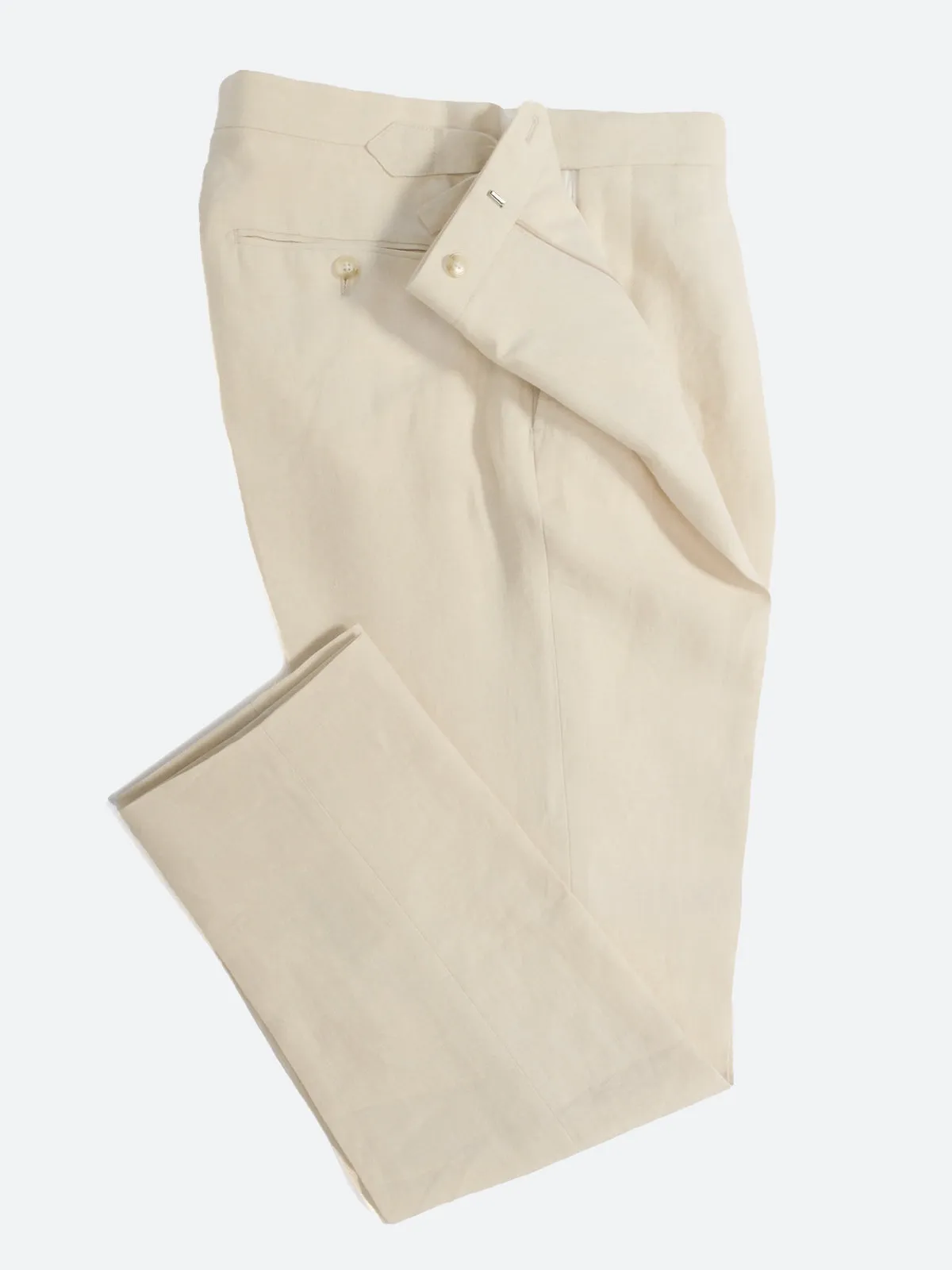 Summer Linen Trouser - Sand