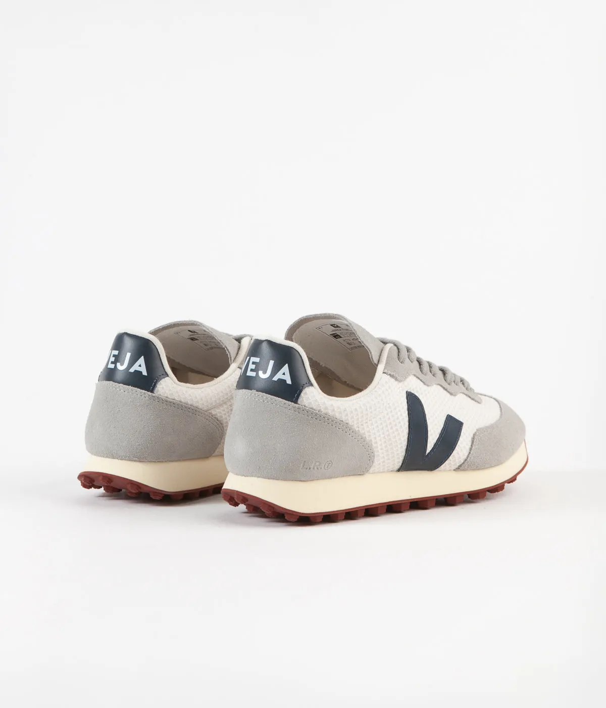 Veja Rio Branco Hexamesh Shoes - Gravel / Nautico / Oxford Grey