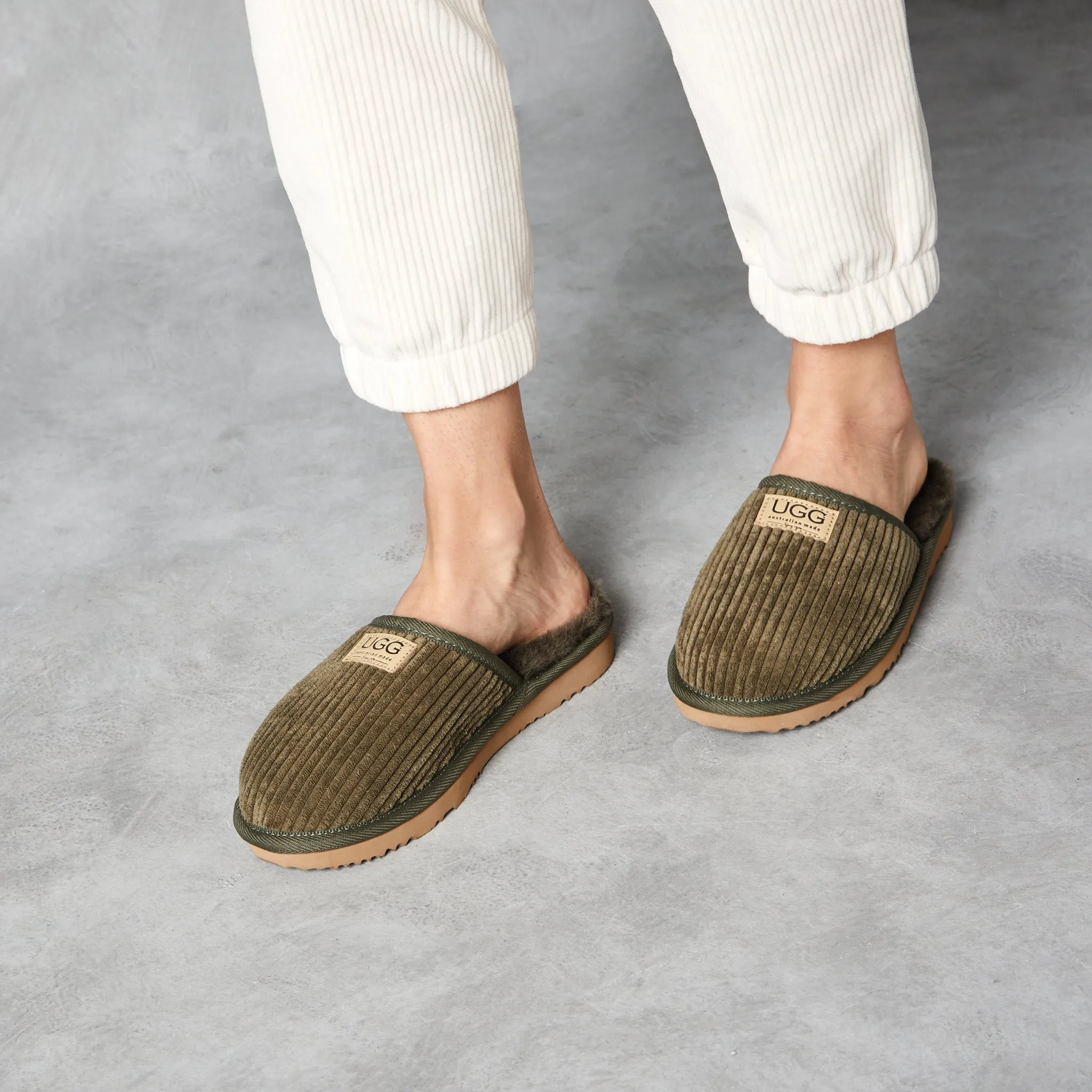 Women's Corduroy Classic Slippers